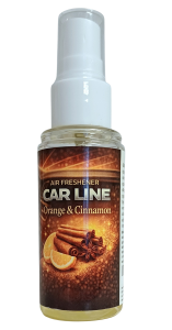 CAR LINE ORANGE CINNAMON Odświeżacz do dywaników 