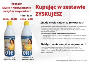 OH! MYCIE + NABŁYSZCZANIE NACZYŃ W ZMYWARCE
